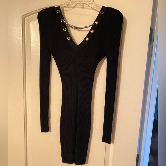Guess Mini Bodycon Ribbed Dress - Picture 2 of 2